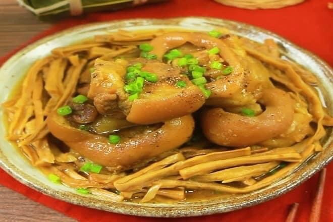 100GR Măng khô xé sợi (Măng rối ) đặc sản Điện Biên