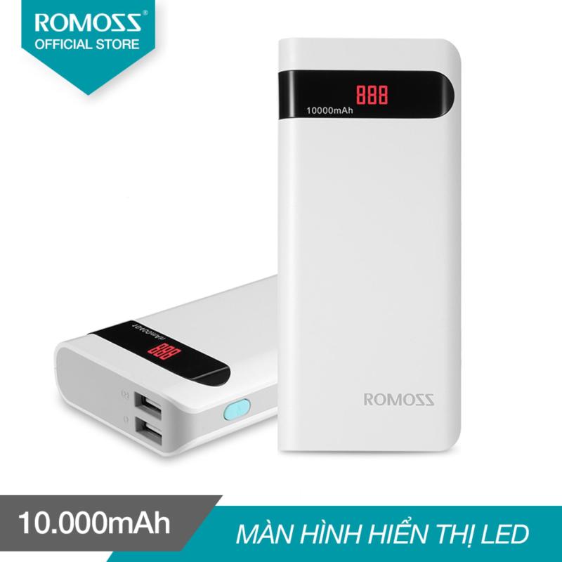 Giá PIN SẠC DỰ PHÒNG 10400MAH ROMOSS SENSE 4P (TRẮNG)