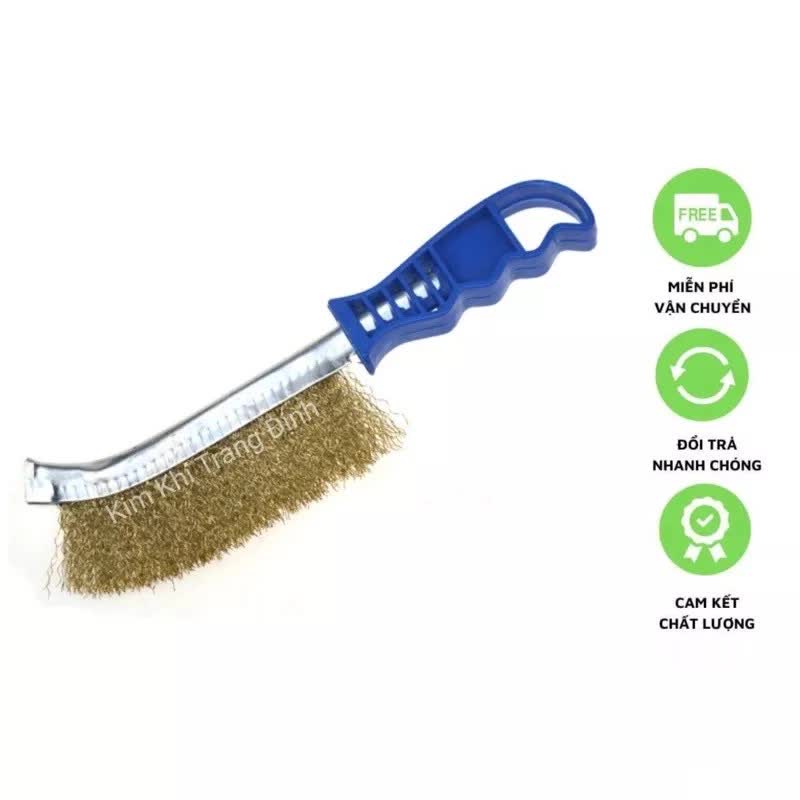 BÀN CHẢI SẮT ĐÁNH RỈ CÁN XANH ĐỎ