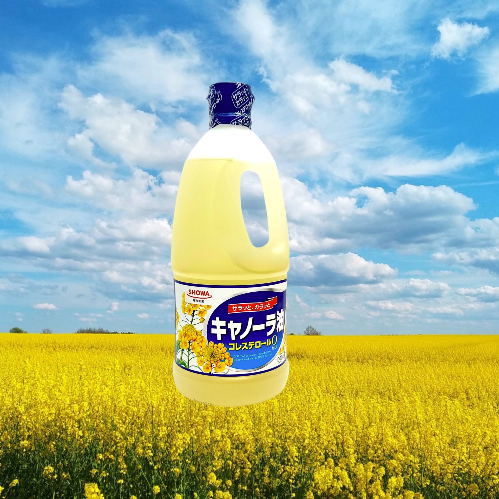 Dầu Ăn Hạt Cải Showa 1 Lít (Canola Abura )