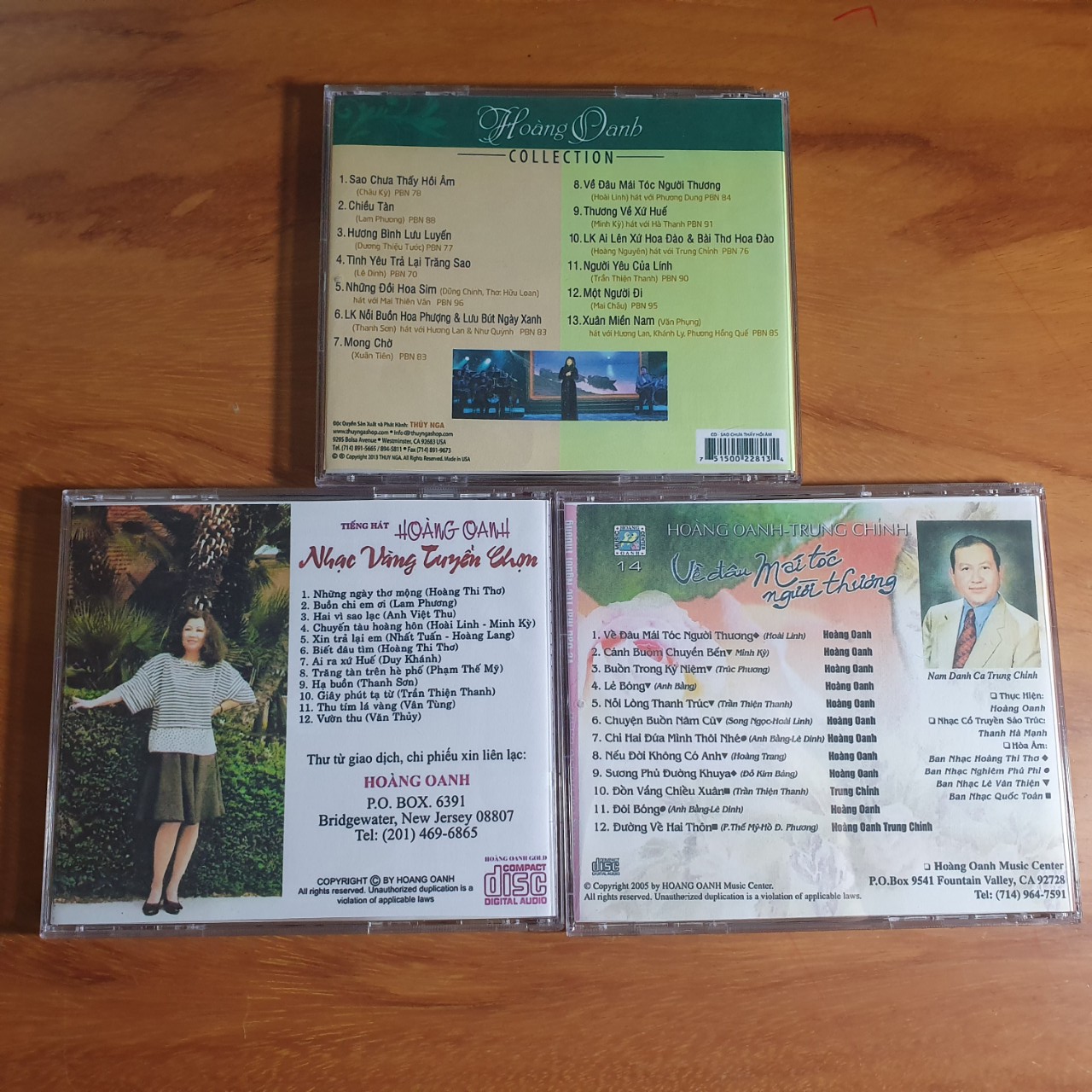 [MDCD] Bộ 3 Đĩa CD Hoàng Oanh Tuyển Chọn