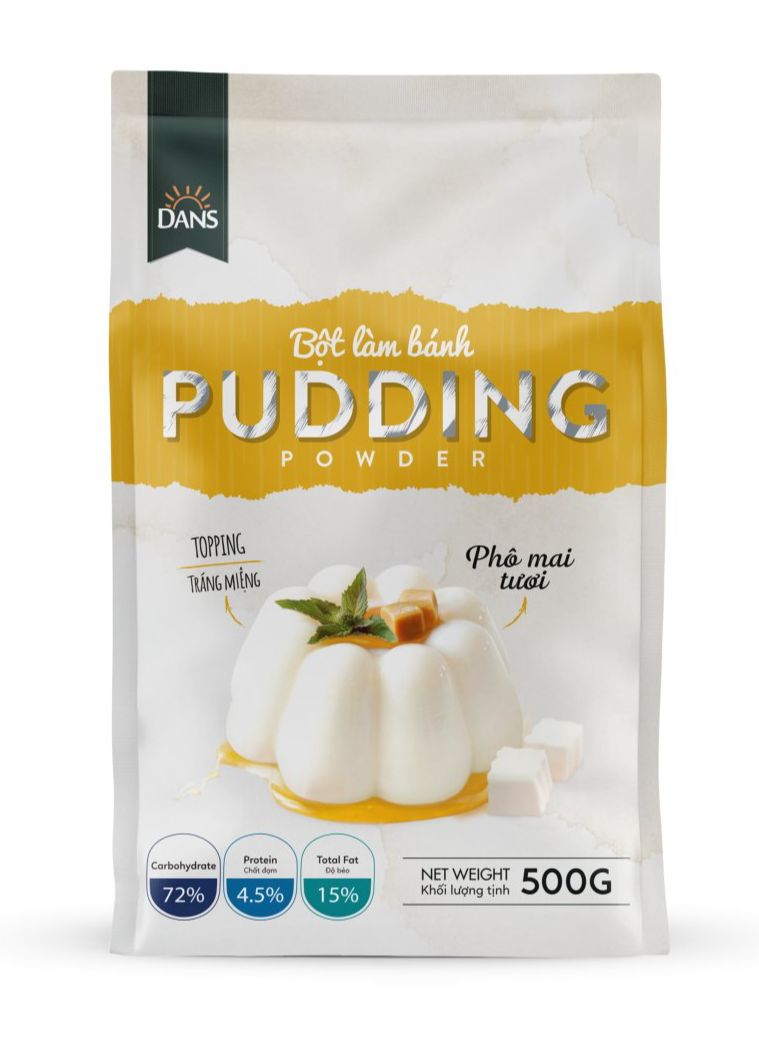 Bột pudding plan phô mai dans 500gr