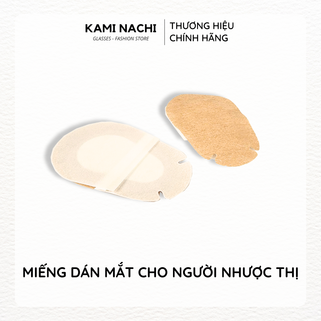 Miếng dán trực tiếp lên mắt cho người nhược thị