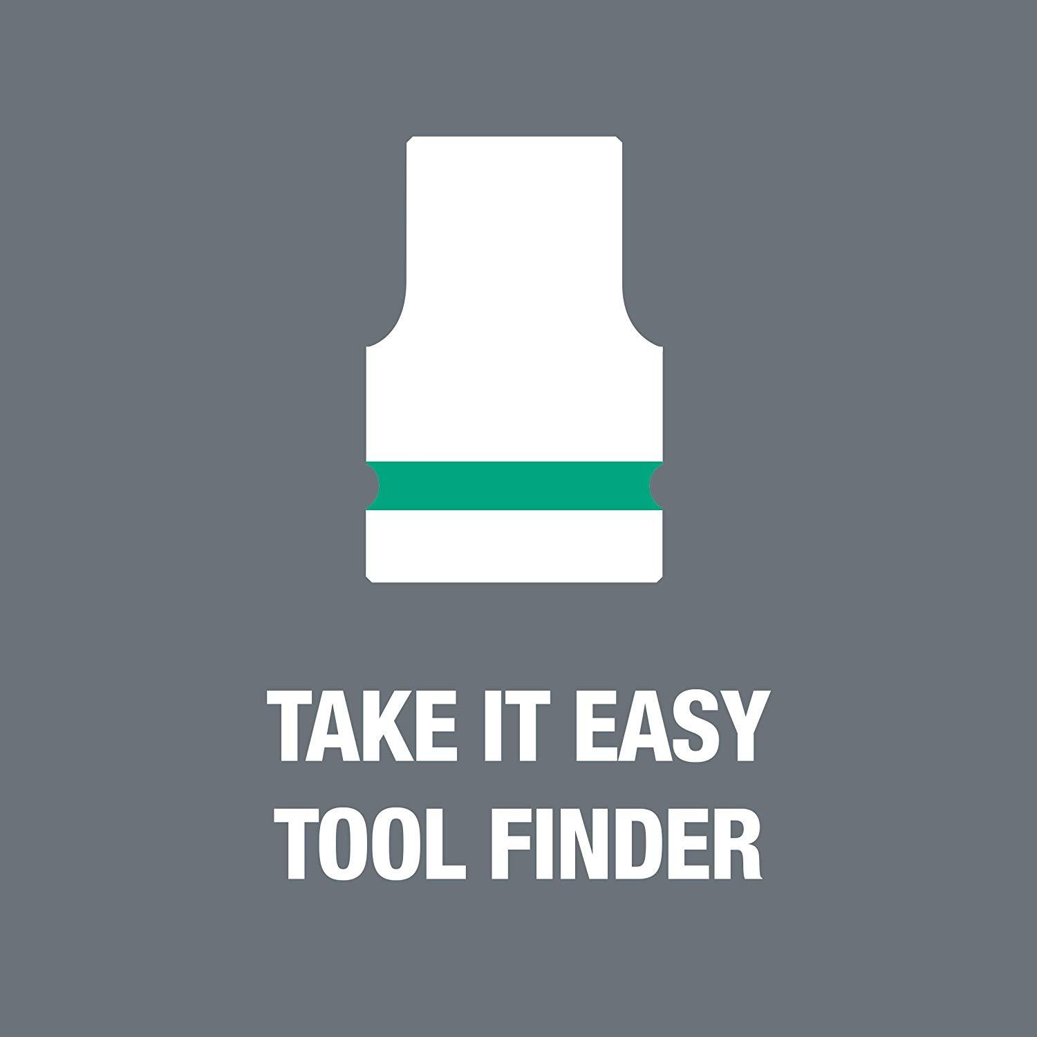 Belt A Deep 1 socket set Wera 05004525001