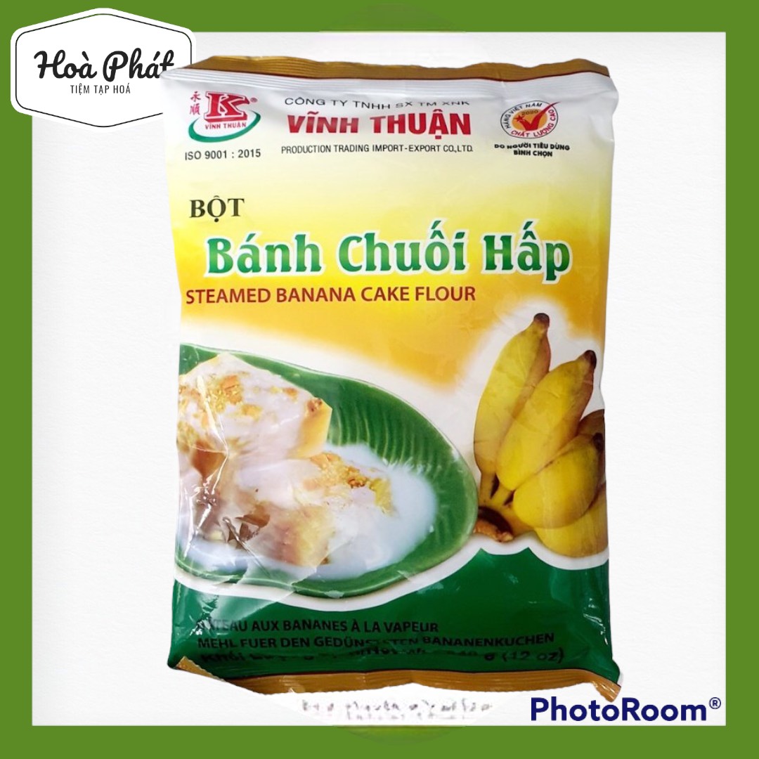 Bột bánh chuối Hấp Vĩnh Thuận 340g -