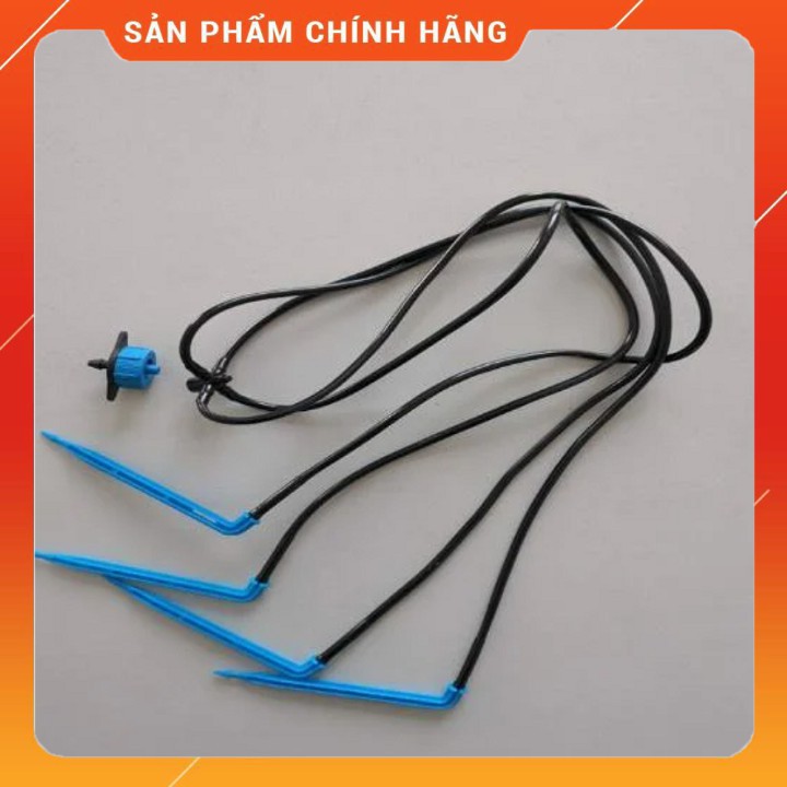 Combo 100 bộ 4 que cắm nhỏ giọt bù áp 8l/h