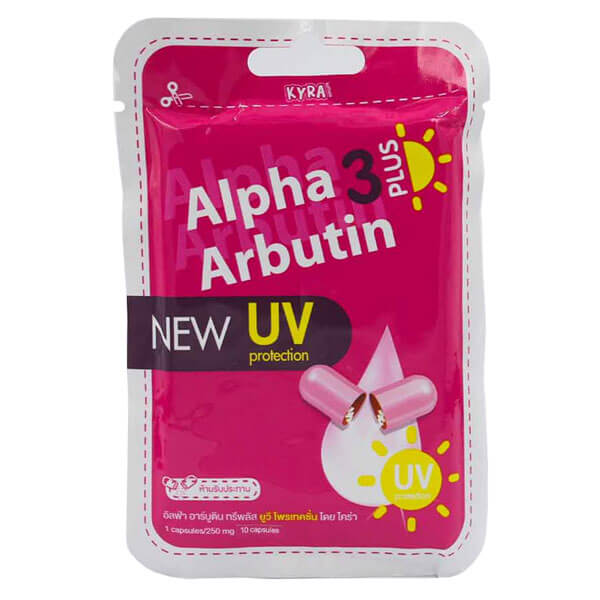 Viên Bột Kích Trắng Alpha Arbutin 3 Plus Thái Lan