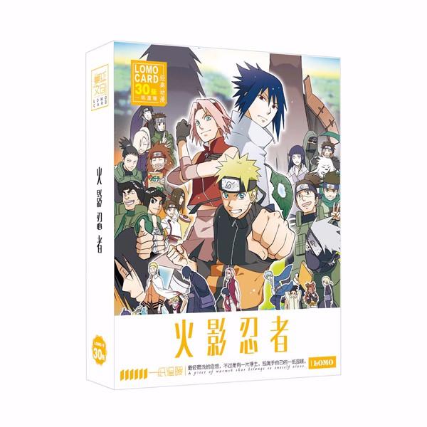 Lomo Naruto bộ ảnh, thẻ hình anime chibi