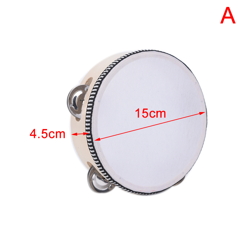 Trống Tambourine nhạc cụ cho trẻ em trống Tambourine giáo dục âm nhạc