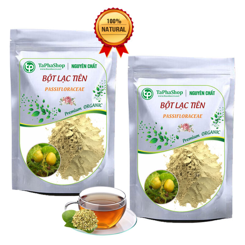 Bột lạc tiên nguyên chất 200g - Thảo Dược Tấn Phát