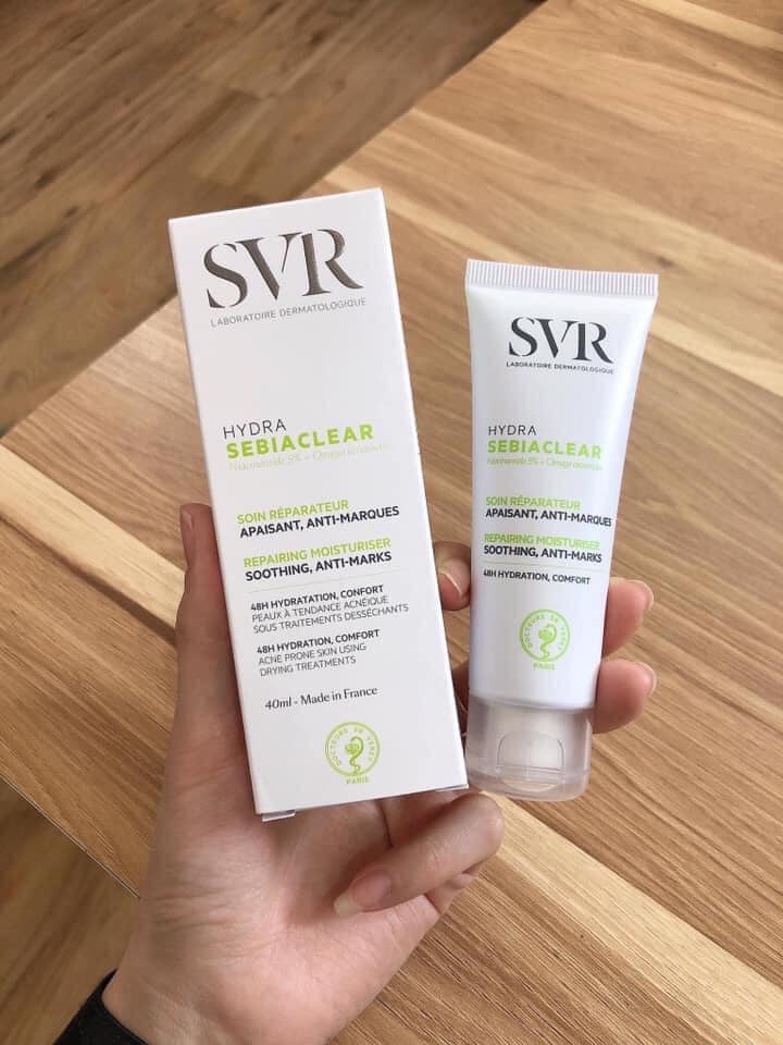 Kem Dưỡng Ẩm Cho Da Dầu SVR Hydra Sebiaclear - 40ml