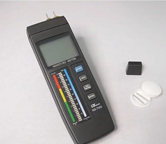 Máy đo ẩm gỗ, bê tông, giấy LUTRON MS-7003