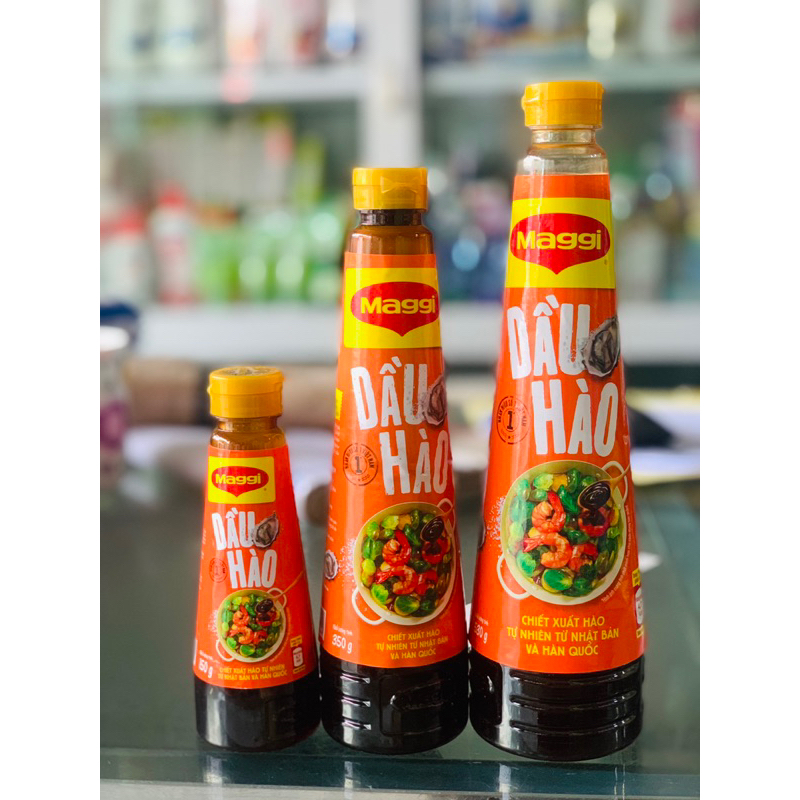 Dầu hào Maggi chai 350g/ 820g