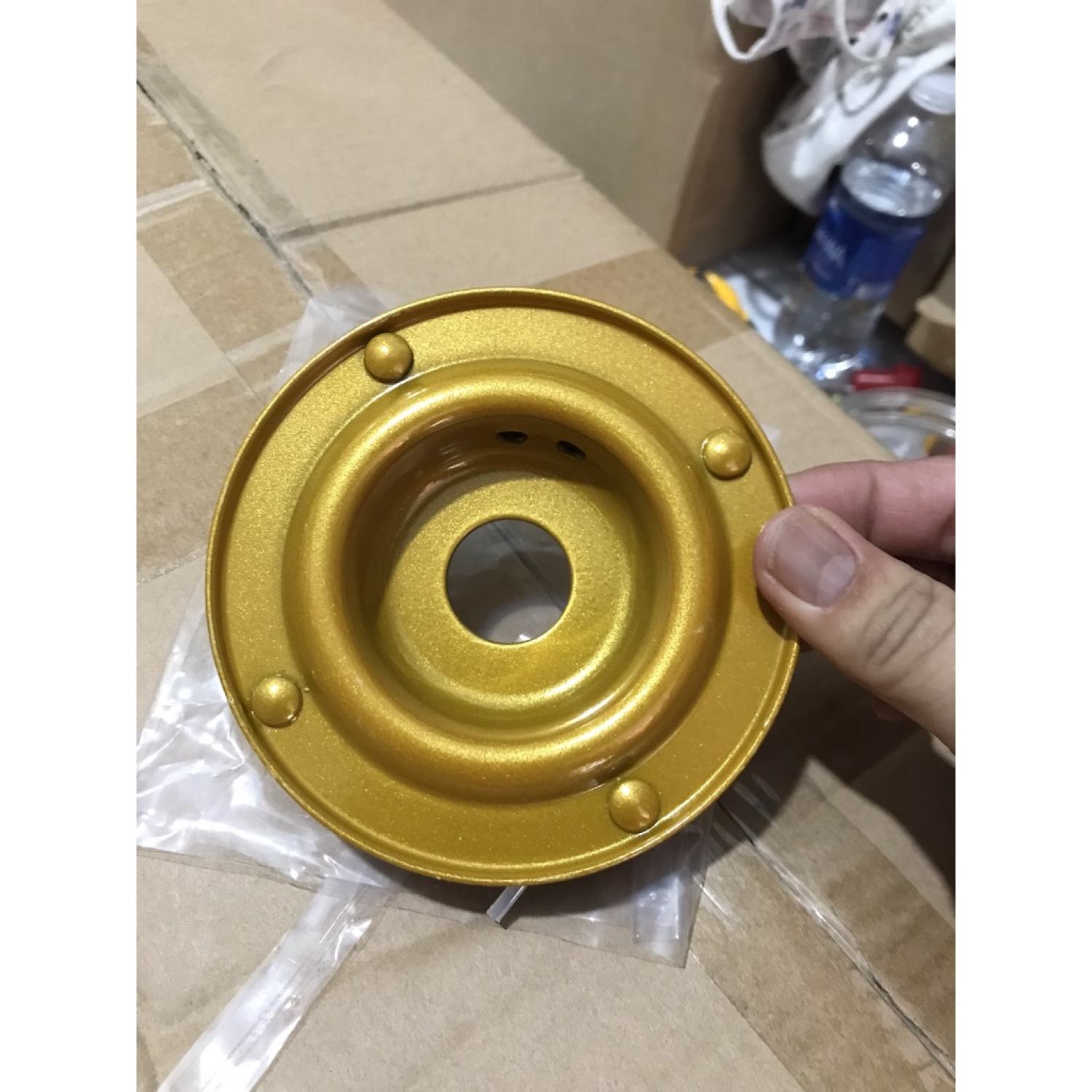 Bát cước, mâm cước cắt cỏ Lò So cải tiến - Ổ cước cắt cỏ 4 chấu con lăn chống đứt gãy cước