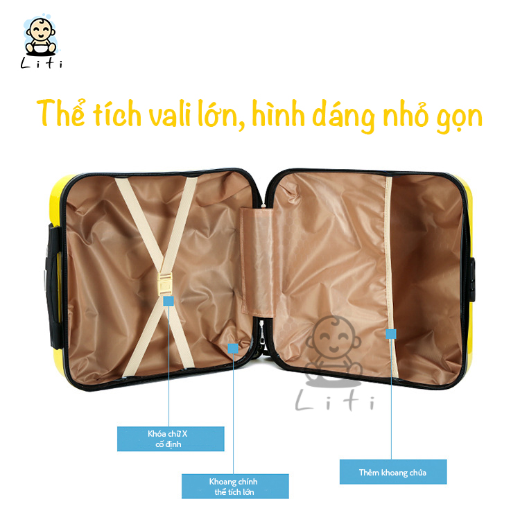 Vali du lịch cho bé (Minion)