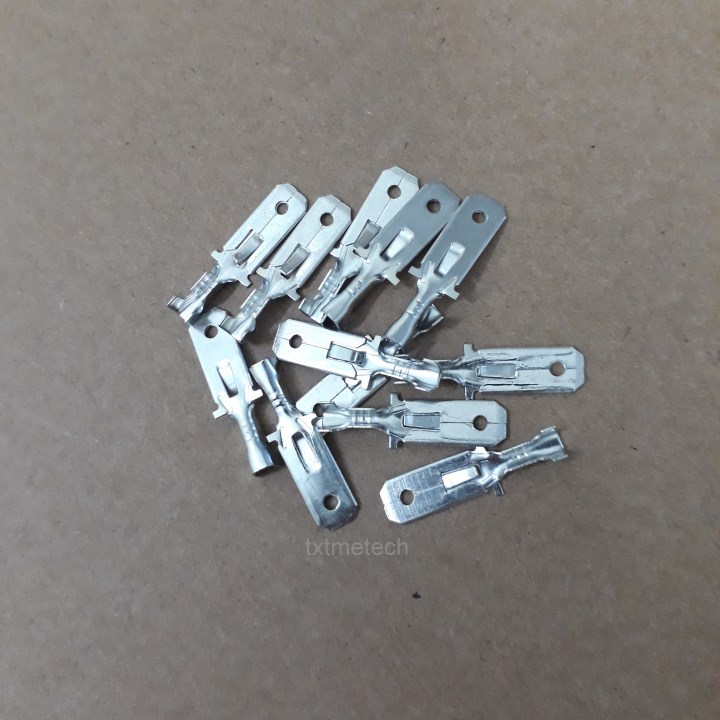 Đầu cos đực 6.3mm túi 100 cái