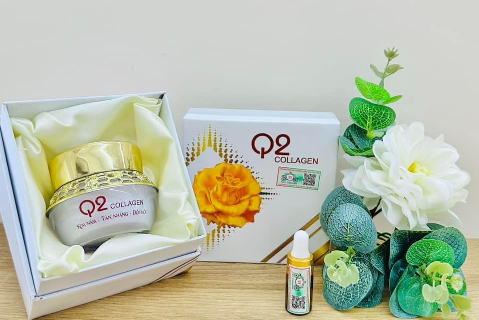 Q2 nám collagen mẫu mới có tặng serum