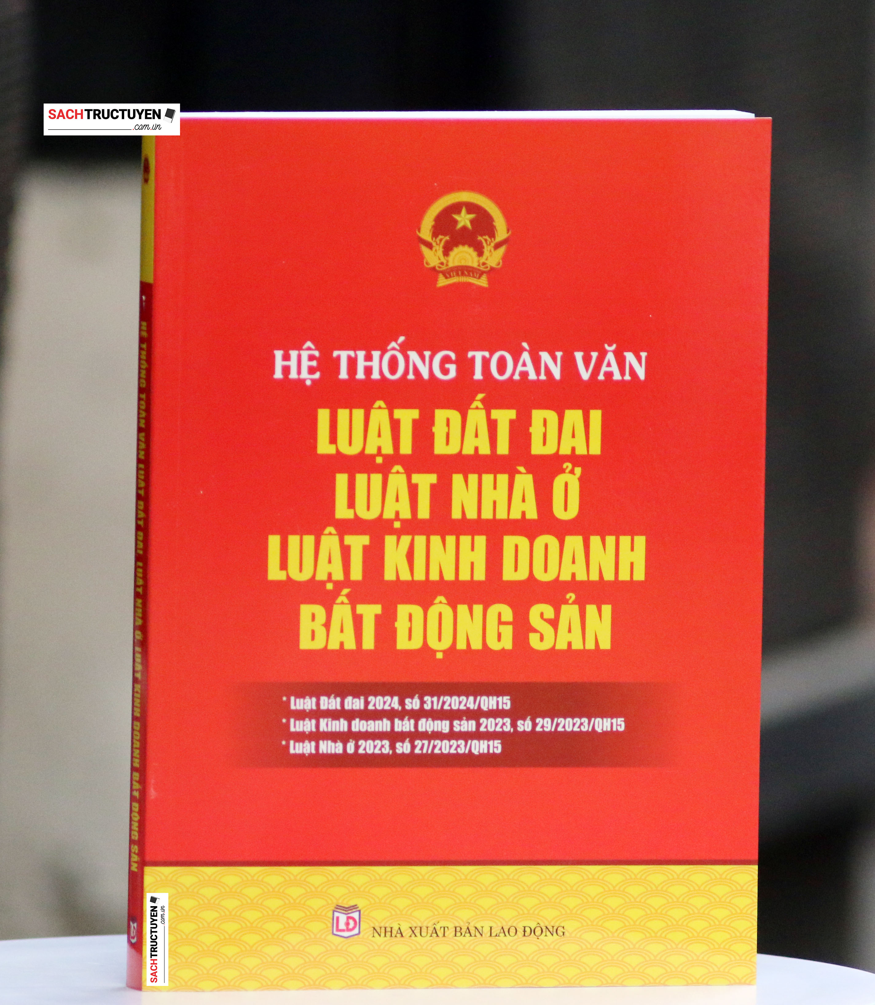 Hệ thống toàn văn luật đất đai, luật nhà ở, luật kinh doanh bất động sản