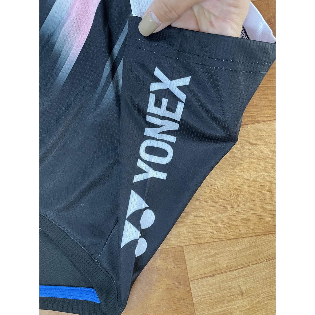 Áo cầu lông Yonex 6267 Đen (nam,nữ)
