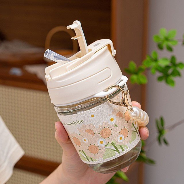 [GIẢM 5% ĐƠN 129K]CỐC THUỶ TINH - CỐC QUAI 350ML