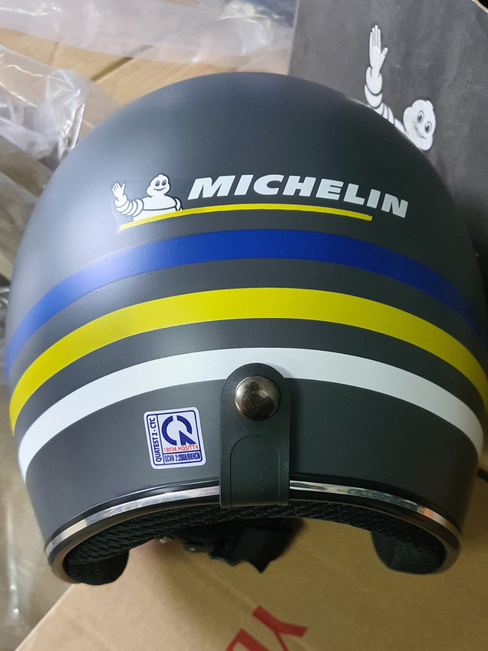 Mũ bảo hiểm 3/4 Michelin chính hãng