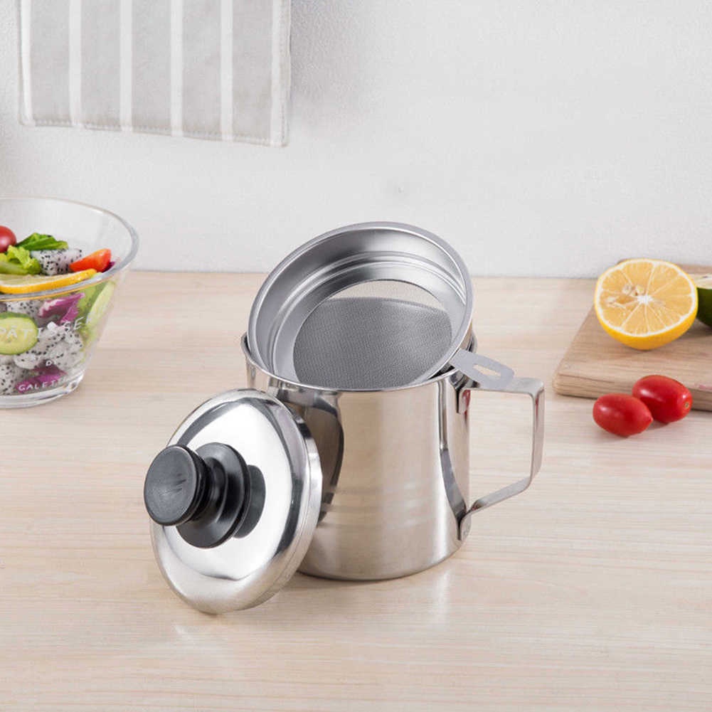 Ca Lọc Dầu Ăn Bằng Inox Cao Cấp