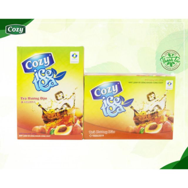 Trà Hoà Tan Cozy Đào  ChanhCozy Đào