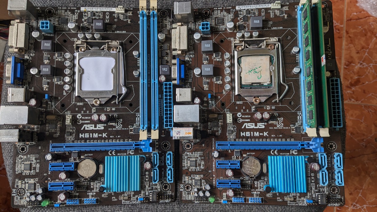 Combo main ram+ chip+ ổ nguồn đủ bộ máy tính) Combo Máy