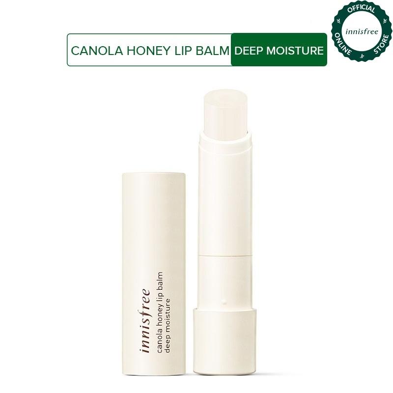 Son dưỡng môi từ mật ong và hoa cải Innisfree Canola Honey Lip Balm Deep Moisture 3.5g