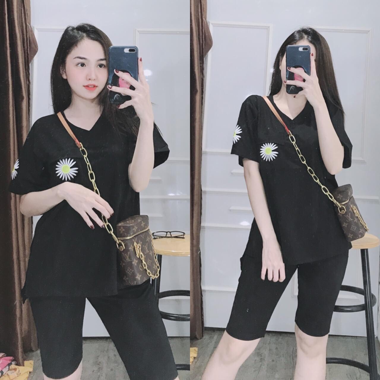 [HCM]BỘ ĐỒ THUN MẶC NHÀ ĐƠN GIẢN-SIZE 40-65KG