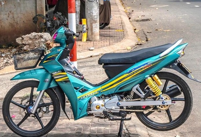 Tem rời sirius dán xe xanh ngọc lục bảo