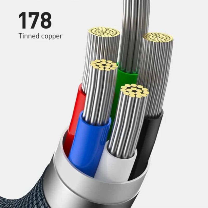 Cáp sạc nhanh Type C to Lightning 20W Baseus Crystal Shine Series Fast Charging Data Cable- CAJY