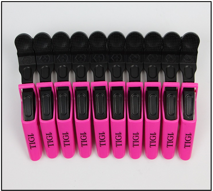 Set 10 kẹp tóc cá sấu cao cấp logo tigi tony guy