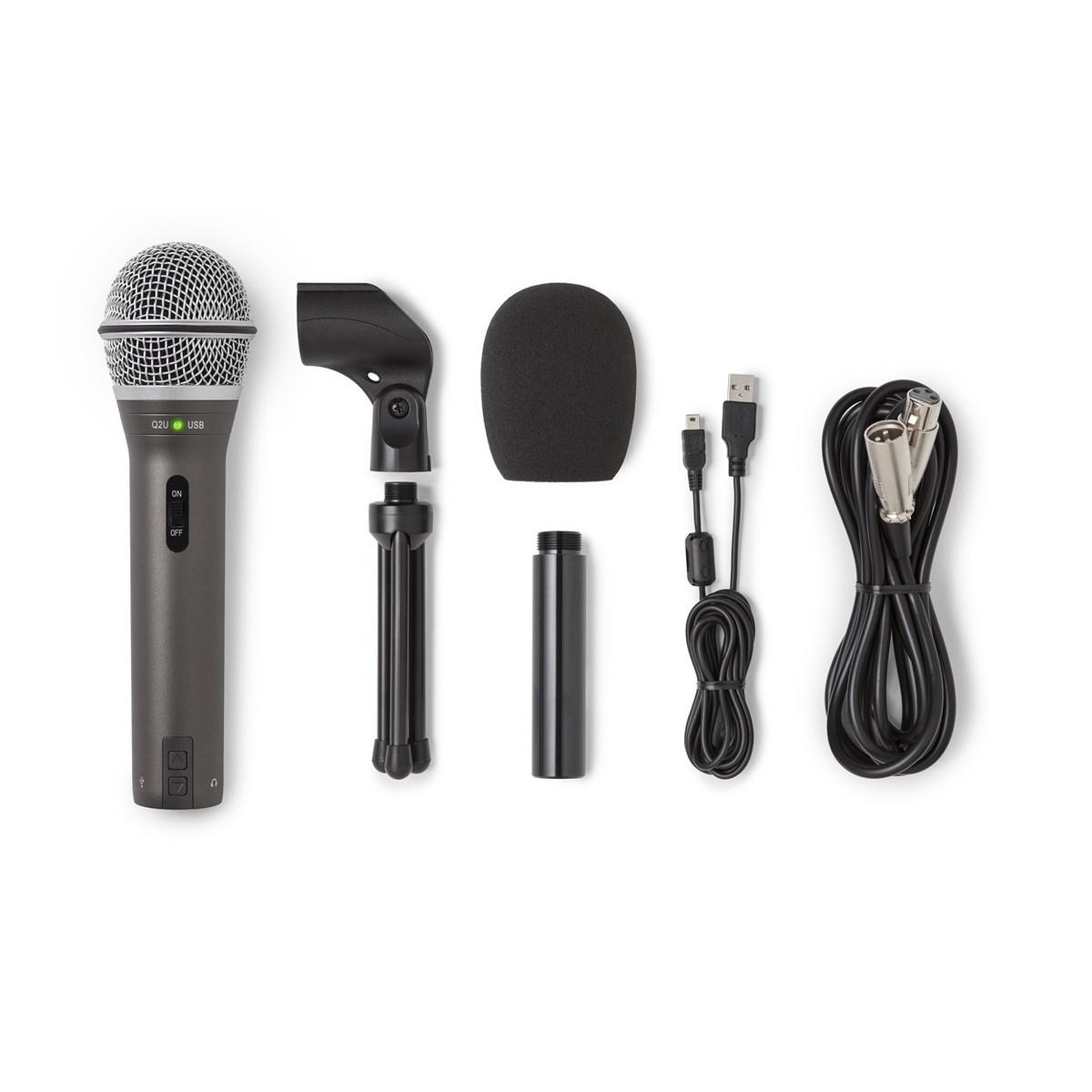 Samson Q2U - Micro USB thu âm cho máy tính