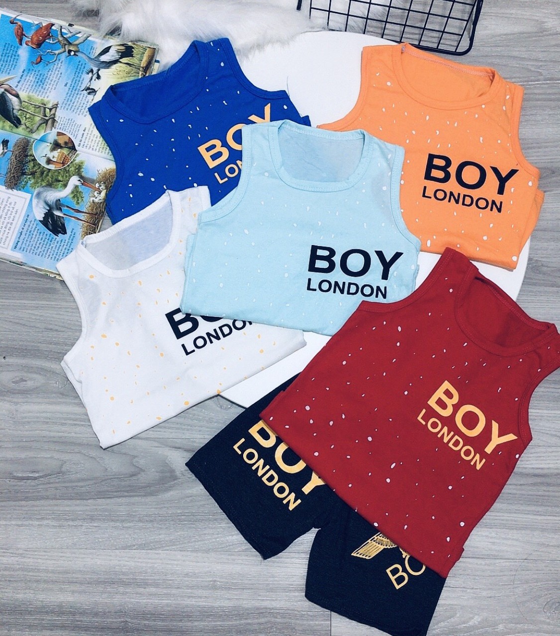 [HCM][MẪU MỚI] BỘ BA LỖ BOY LONDON CHẤT COTTON MỀM MÁT CHO BÉ YÊU SIÊU CƯNG 7-30KG. VIDEO THẬT. BIBO BABY SHOP