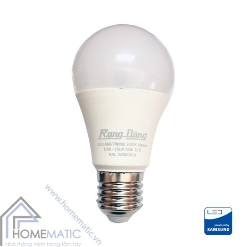 BÓNG ĐÈN LED BULB CẢM BIẾN CHUYỂN ĐỘNG RADAR RẠNG ĐÔNG