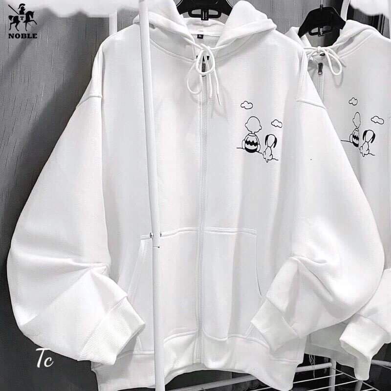 FREESHIP  áo hoodie khoá cậu bé và cún