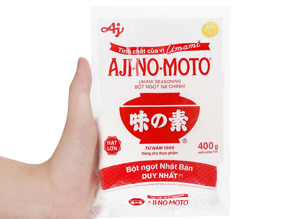 Bột ngọt hạt lớn Ajinomoto gói 400g