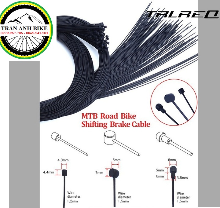 Ruột dây phanh xe đạp road trlreq lõi teflon không rỉ