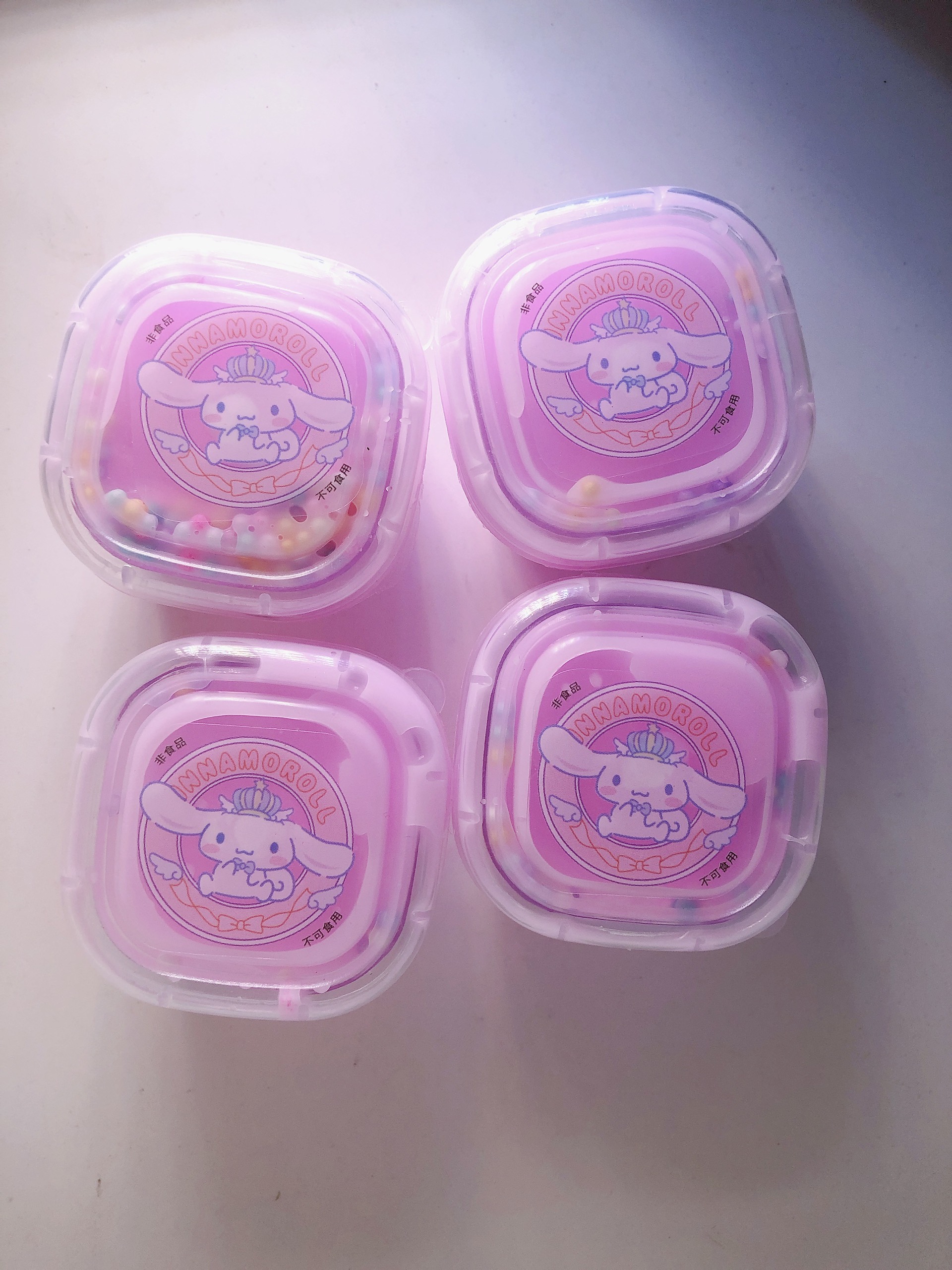 Slime hạt xốp Sanrio - đồ chơi xõa stress