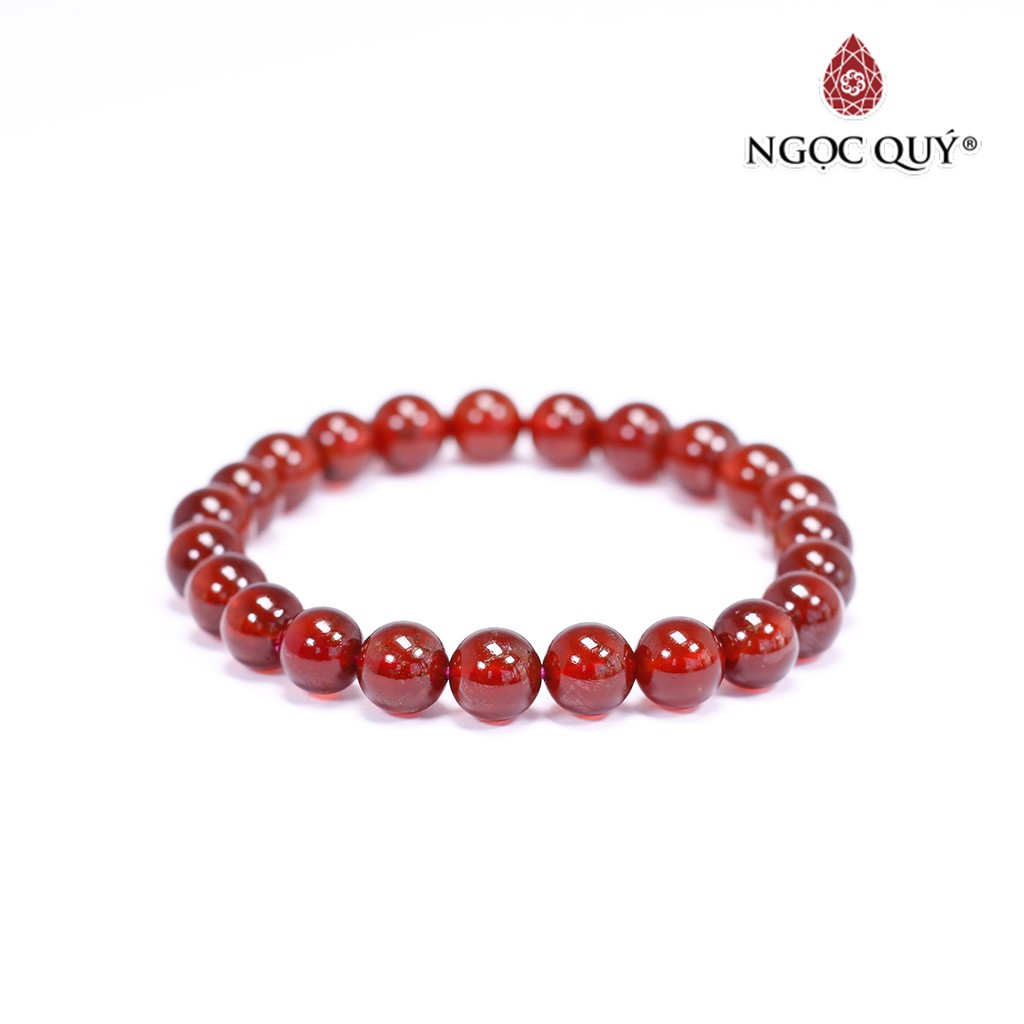 Vòng Tay Đá Garnet Aaa - Ngọc Quý