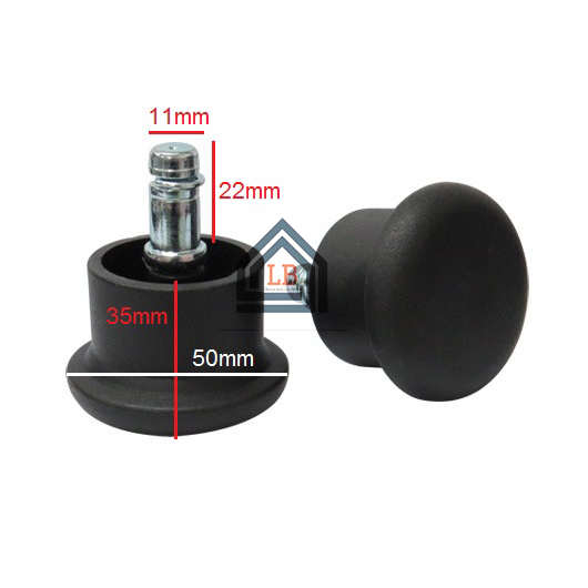 [HCM]Combo 05 nút chân cố định ghế xoay