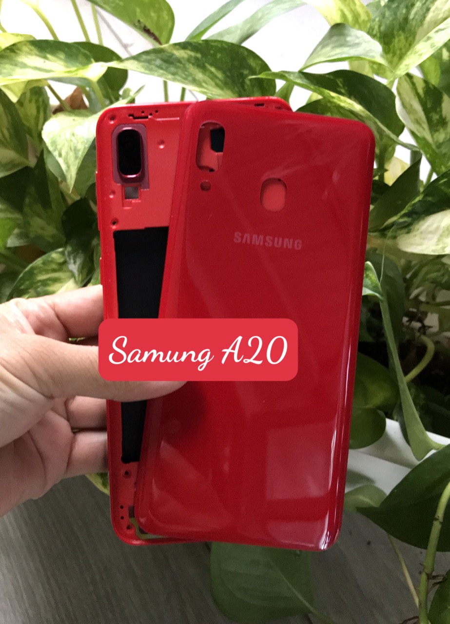 Bộ Vỏ + Sườn Samsung A20 Zin Hàng Cao Cấp