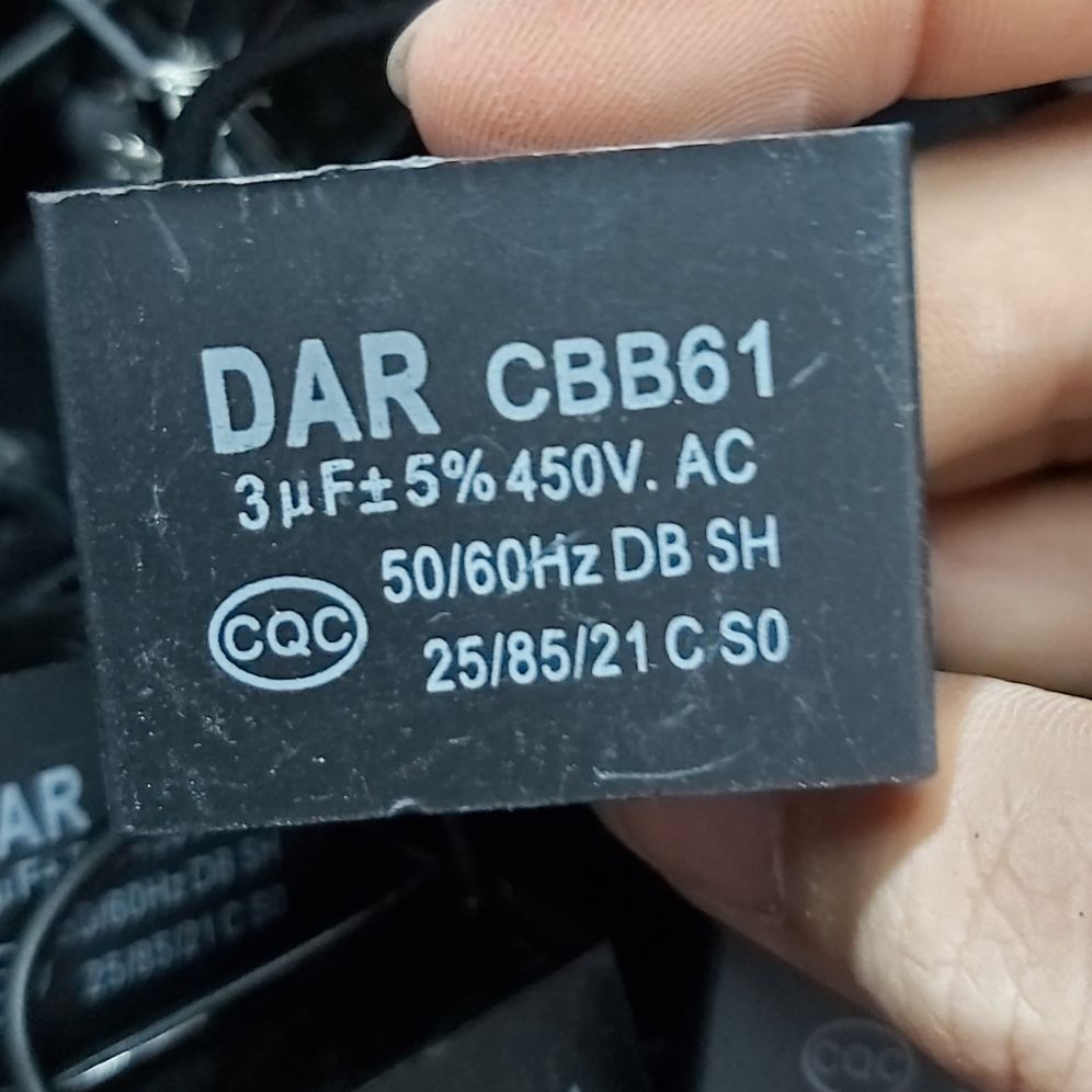 Tụ quạt 3uf 450v giá 5 con