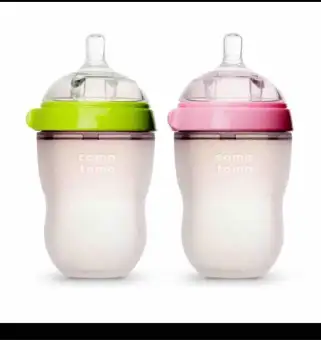 Bình sữa COMOTOMO loại 250ml - Núm Ty Siêu Mềm , Chất Liệu An Toàn Cho Bé - Sản phẩm chống sặc, đầy hơi, nôn trớ hoàn hảo