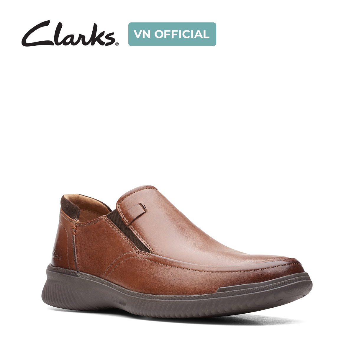 Giày Lười Da Nam Clarks - Donaway Step