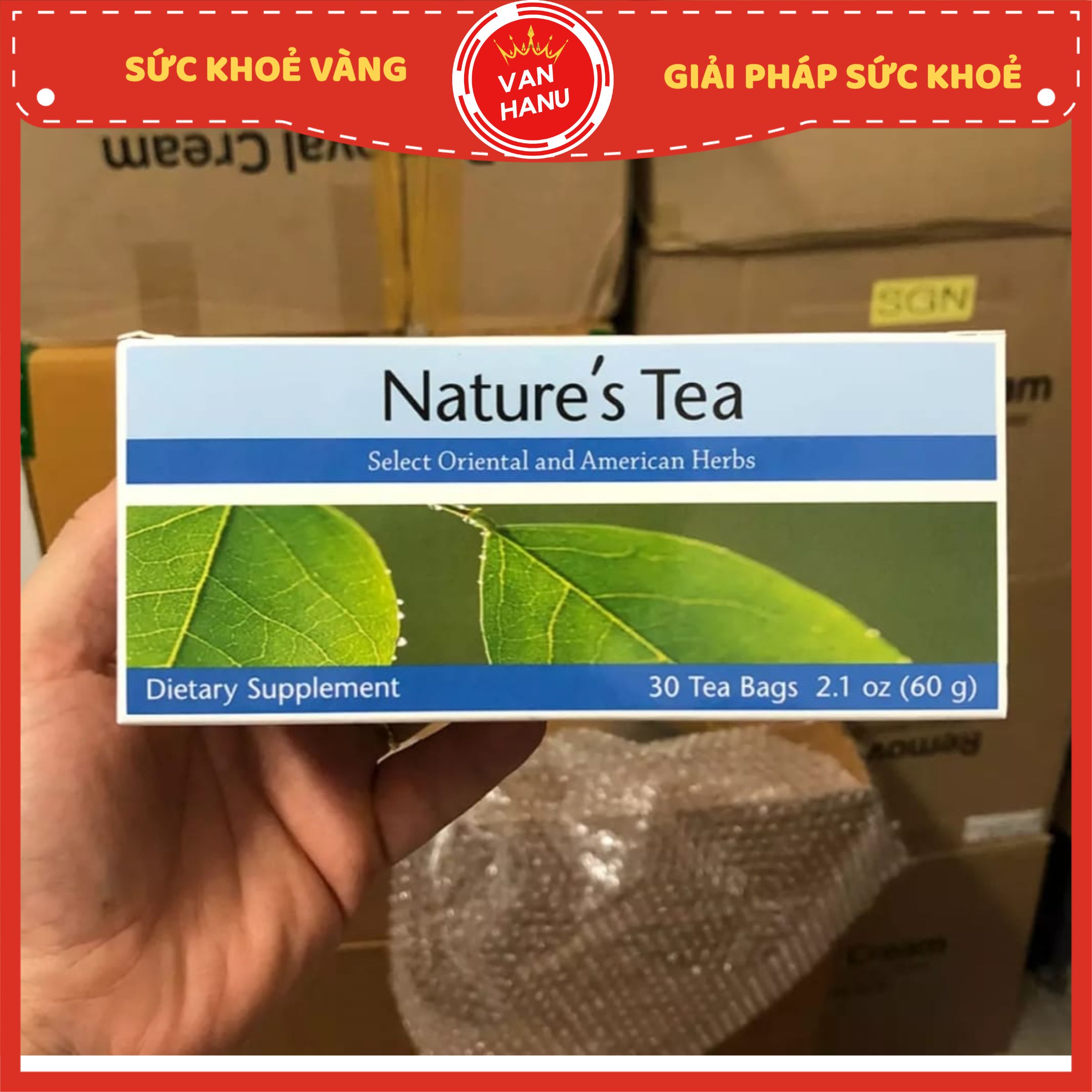 Trà Thải Độc Ruột Già - lifiber - VanHanu - Sức Khoẻ Vàng
