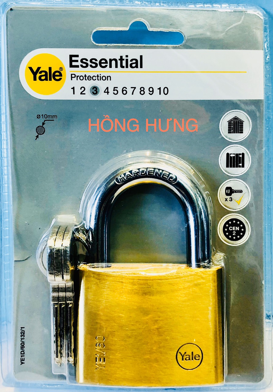 [HCM]KHÓA YALE YE1D/60 - 4 CHÌA ĐIỆN TỬ