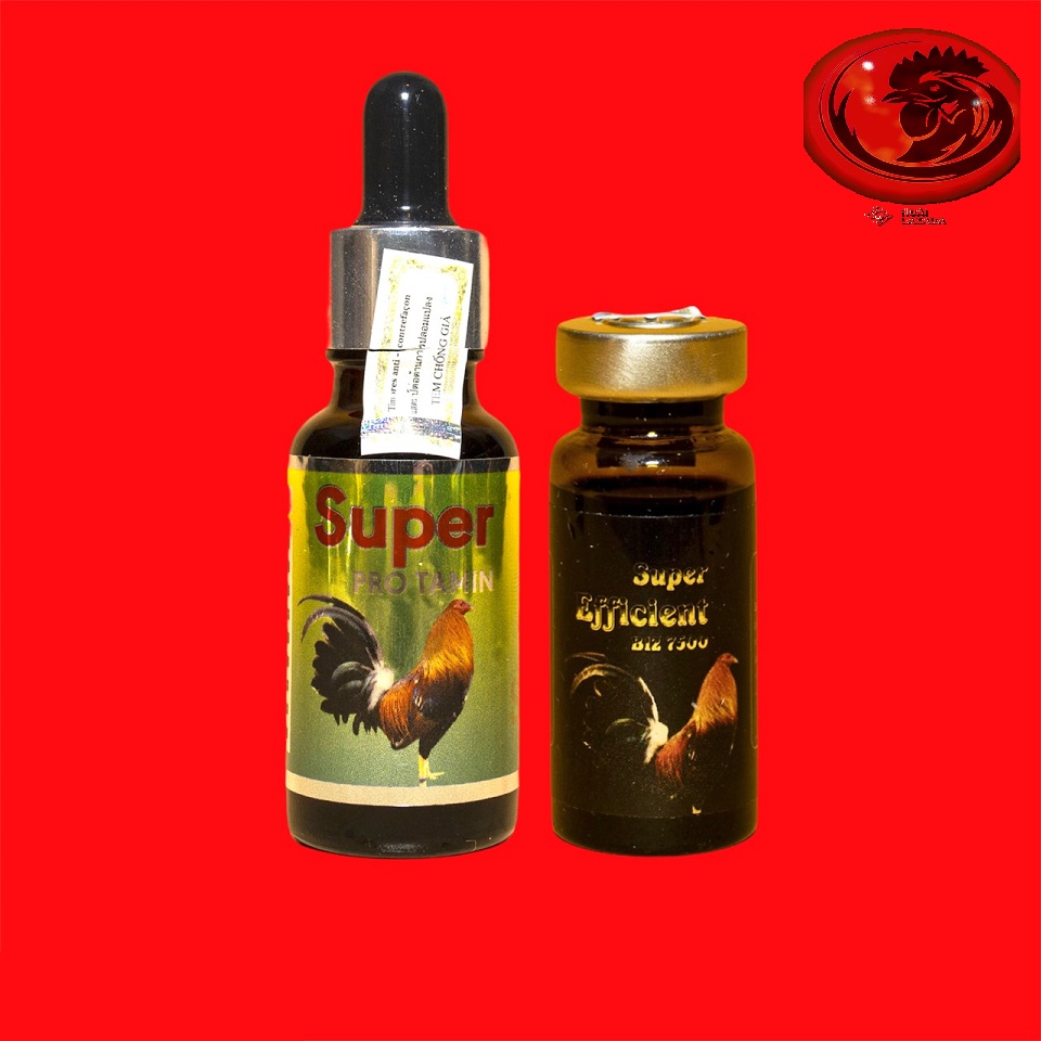 COMBO SUPER PROTAMIN VS B12 7500 tăng bo, tăng nước máu, gà ăn nhiều lên tay cực tốt