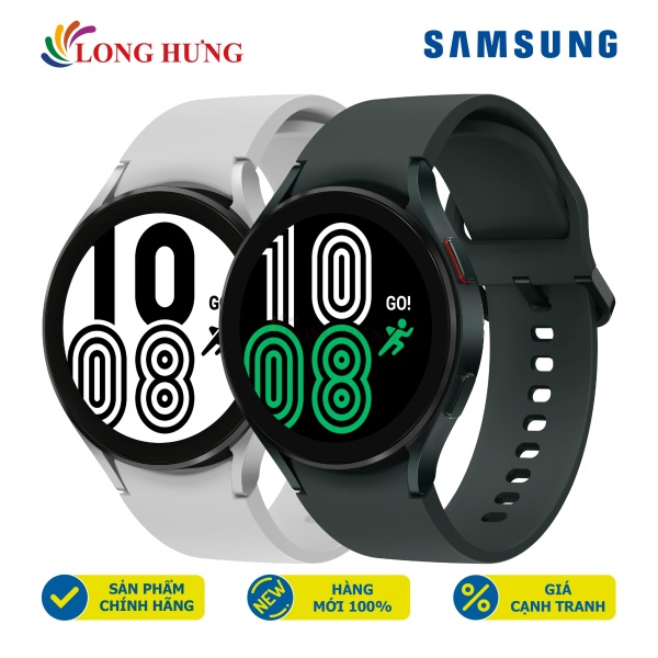 Đồng hồ thông minh Samsung Galaxy Watch4 viền thép dây da - Hàng Chính Hãng - Tấm nền AMOLED sắc nét, thiết kế sang trọng, tích hợp nhiều tính năng hữu ích